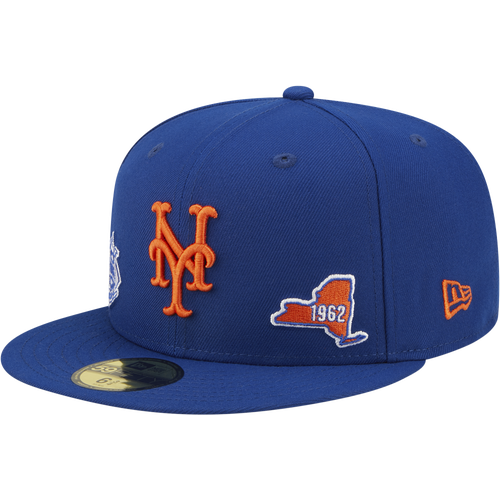 

New Era Mens New York Mets New Era Mets City Identity Fitted Cap - Mens Blue/Orange Size 7