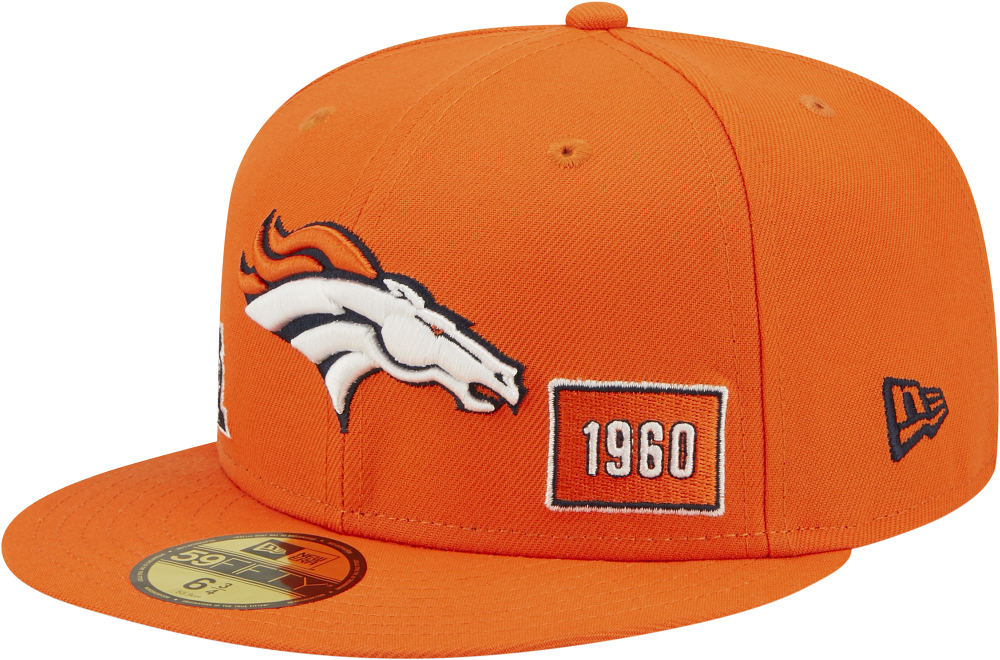 New Era Broncos City Identity Fitted Cap