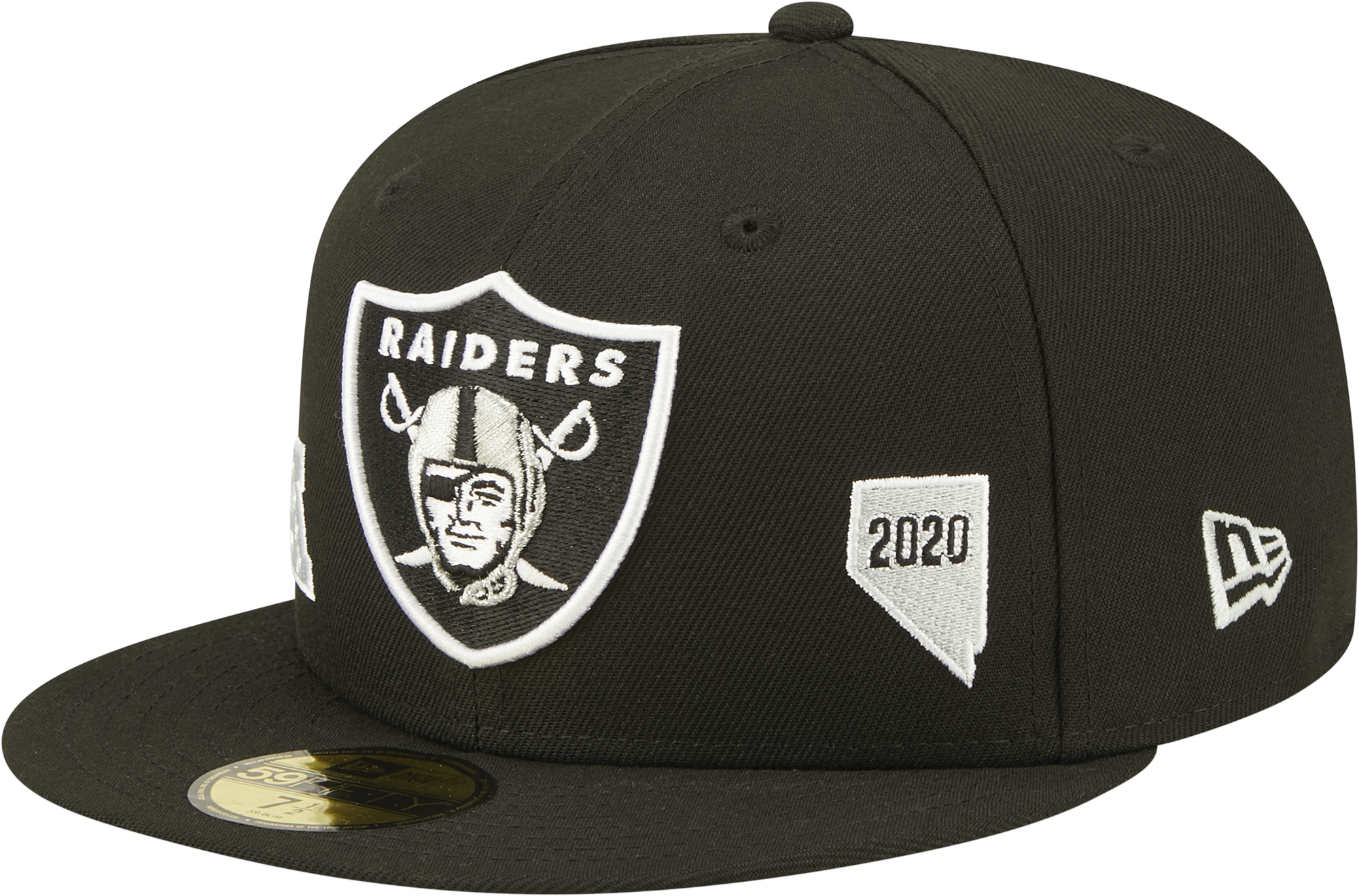 New Era Raiders City Identity Fitted Cap