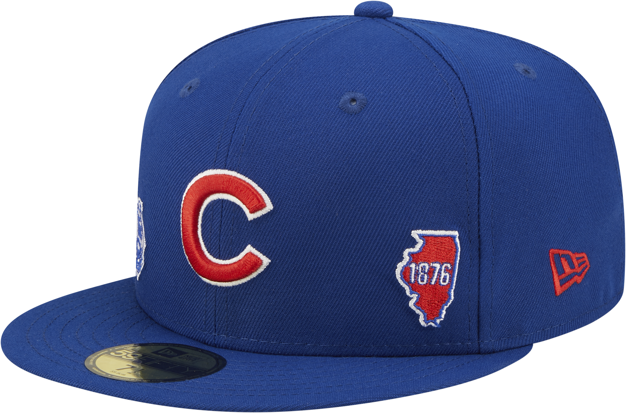 Chicago Cubs 9FIFTY Snapback Shapes Royal Hat