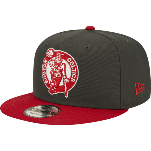 

New Era Mens Golden State Warriors New Era Rockets 2T Snap - Mens Dk Gray/Red Size One Size