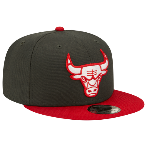 

New Era Mens Golden State Warriors New Era Rockets 2T Snap - Mens Dk Gray/Red Size One Size