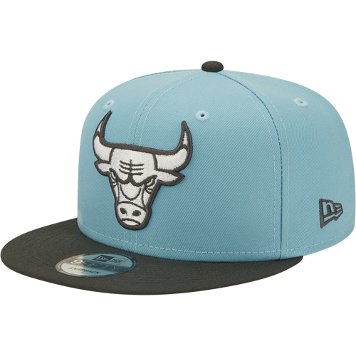 

New Era Mens Charlotte Hornets New Era Heat 2T Snapback - Mens Carolina/Gray Size One Size