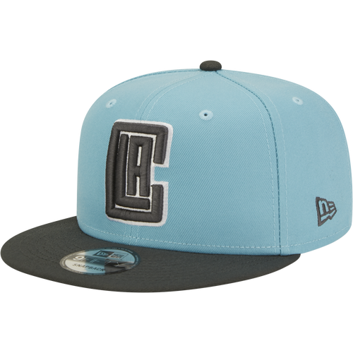 

New Era Mens Charlotte Hornets New Era Heat 2T Snapback - Mens Carolina/Gray Size One Size