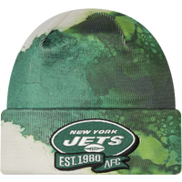 Men's New York Jets New Era Black Omaha Throwback 59FIFTY Fitted Hat