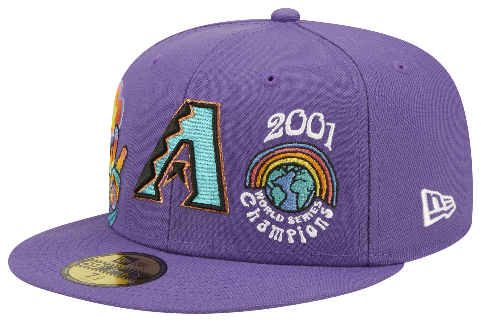 Diamondbacks Groovy 5950 Purple - The Locker Room of Downey