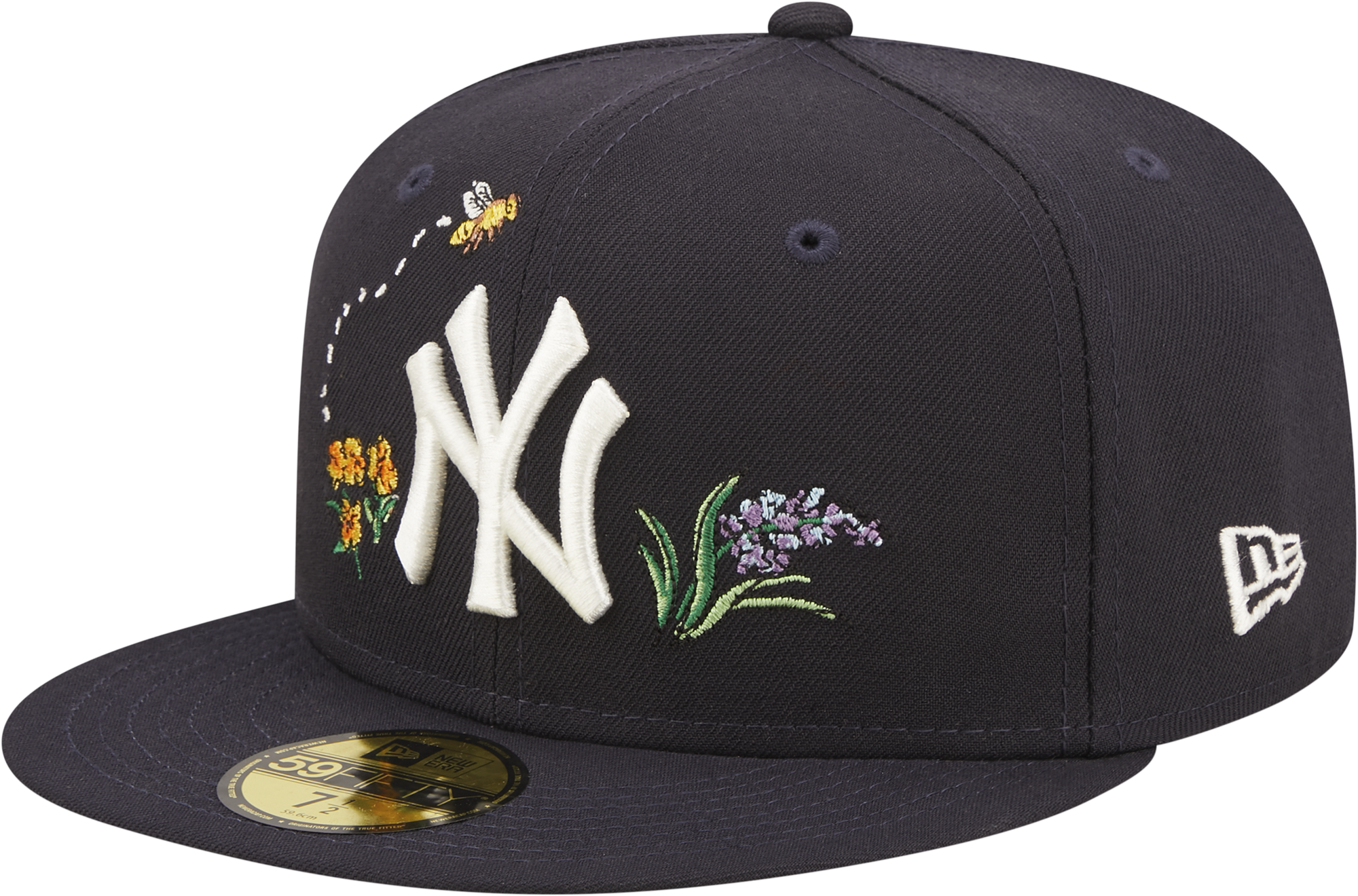 New Era Yankees 5950 Watercolor Floral Fitted Hat