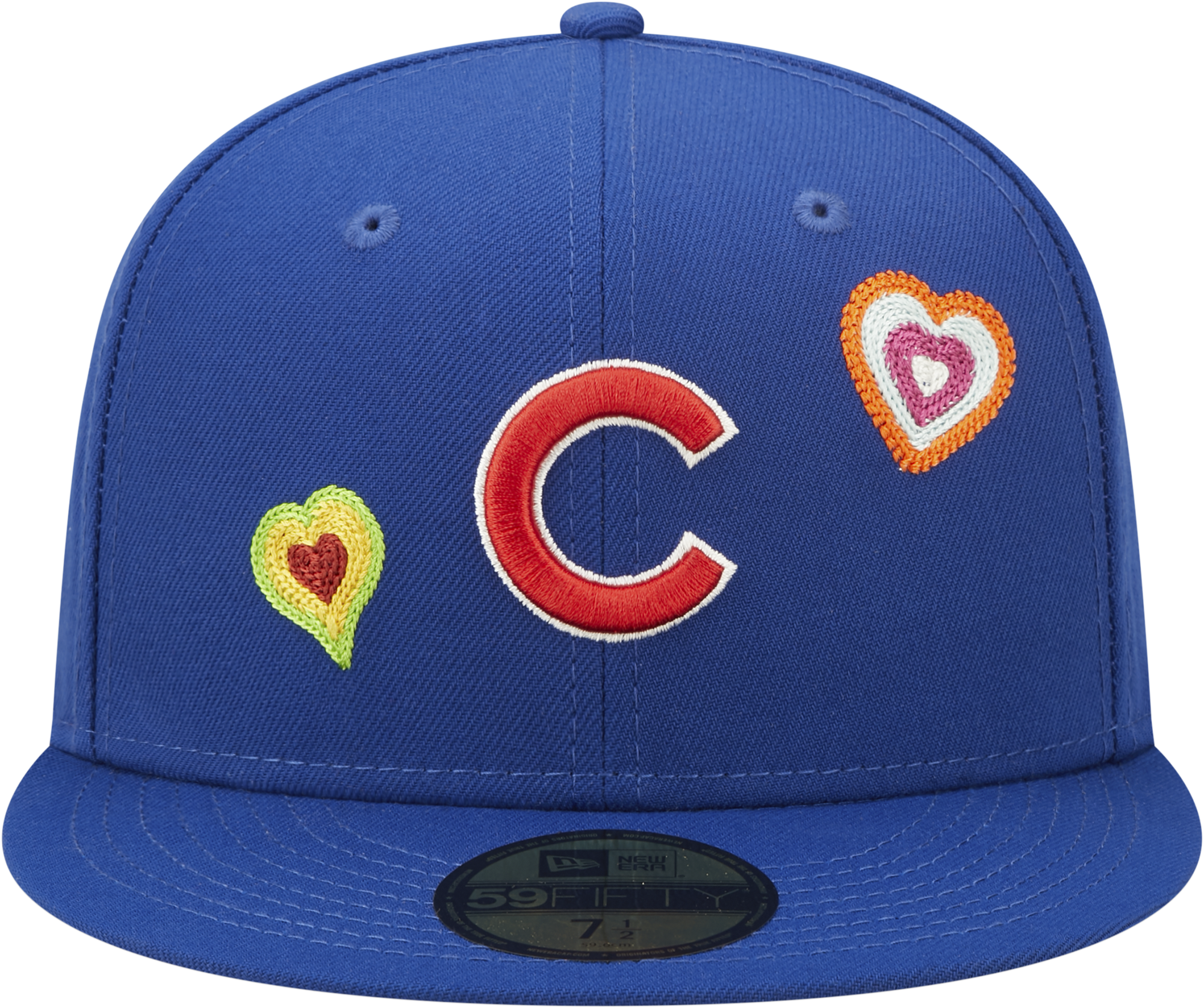 New Era Cubs 5950 Chain Heart Fitted Hat Men's