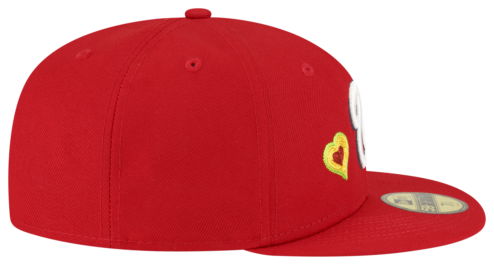 Washington Nationals GROOVY Red Fitted Hat by New Era