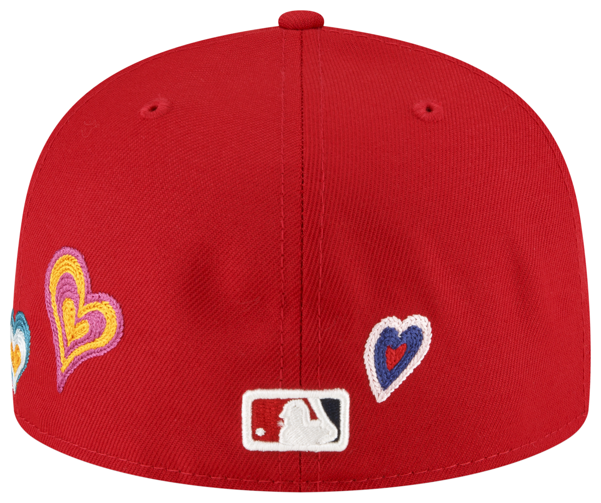 New Era Braves 5950 Chain Heart Fitted Hat