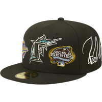 Miami Florida Marlins EVERGREEN White-Green Fitted Hat