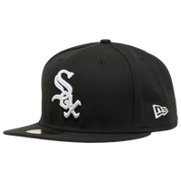 All black cheap white sox hat