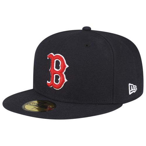 

New Era Mens Boston Red Sox New Era 5950 - Mens Blue/Red Size 8