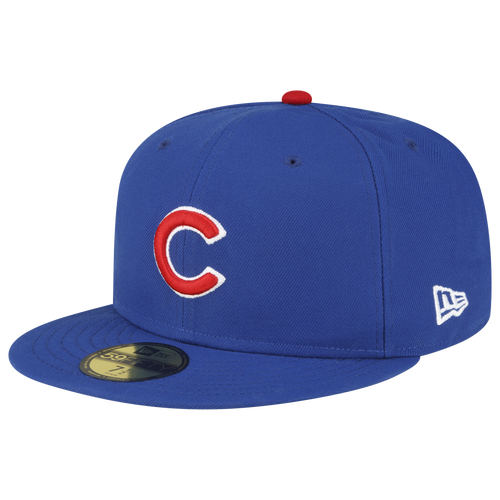 

New Era Mens Chicago Cubs New Era 5950 - Mens Blue/Red Size 8