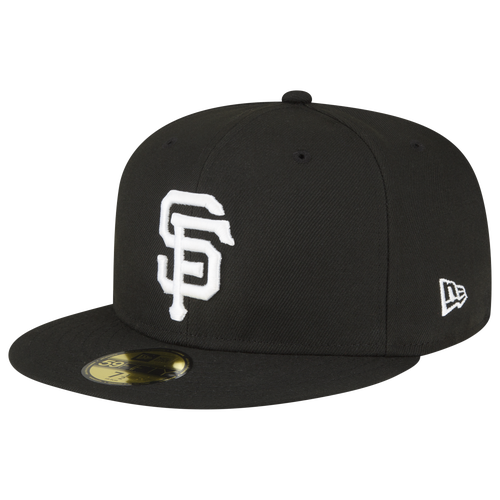 

New Era Mens San Francisco Giants New Era Giants 59Fifty Side Patch - Mens Black/White Size 8