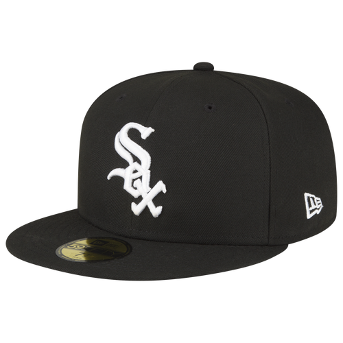 

New Era Mens Chicago White Sox New Era White Sox 59Fifty Side Patch - Mens Black/White Size 7