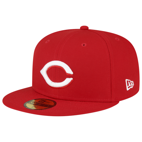 

New Era Mens Cincinnati Reds New Era Reds 59Fifty World Series Side Patch - Mens Red/White Size 7