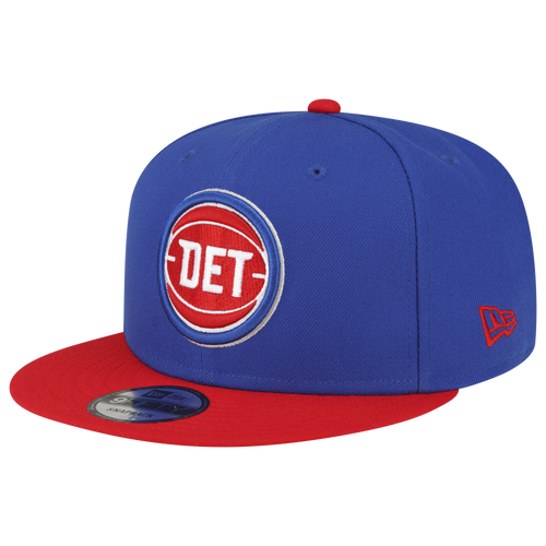 Shop New Era Mens Detroit Pistons  Pistons 2 Tone Cap In Royal/red