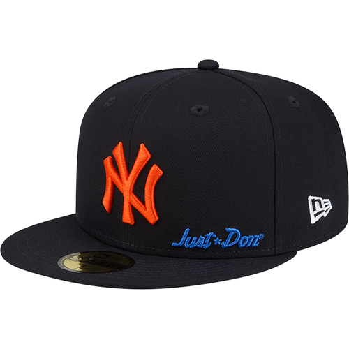 New Era Just Don X Ny 59fifty Hat In Navy/orange