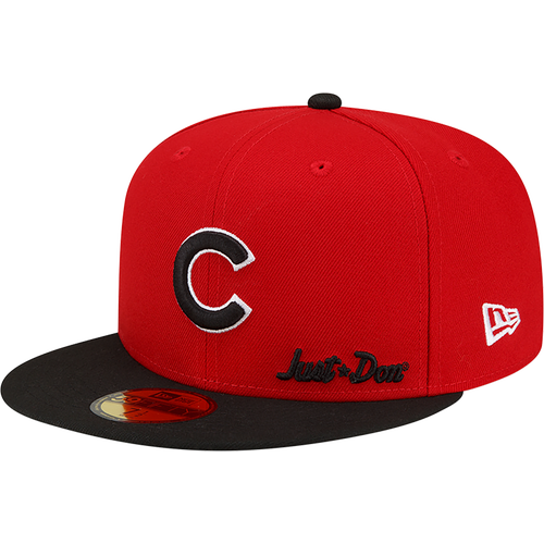 

New Era Chicago Cubs New Era Cubs 59Fifty x Just DON Side Patch Fit - Adult Red/Black Size 7