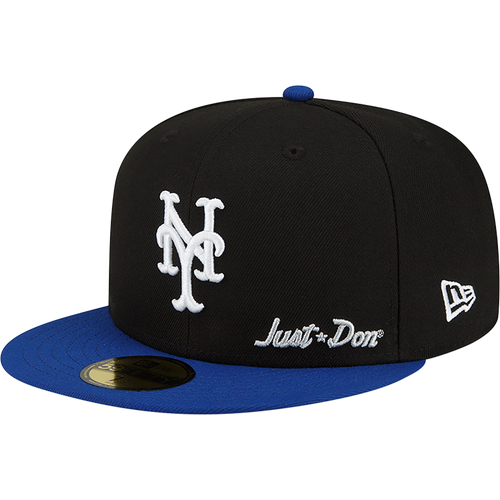 

New Era New Era Mets 59Fifty x Just DON Side Patch Fit - Adult Navy/Orange Size 7