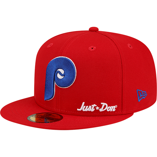 

New Era New Era Phillies 59Fifty x Just DON Side Patch Fit - Adult Red Size 7