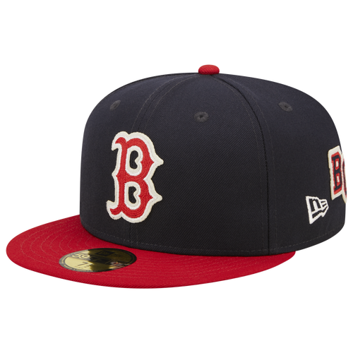 

New Era Mens New Era 5950 LTRMN - Mens Navy/Red Size 8