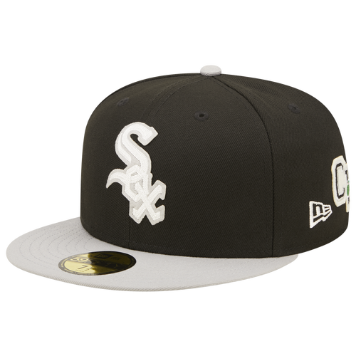 

New Era Mens New Era 5950 LTRMN - Mens Black/White Size 7