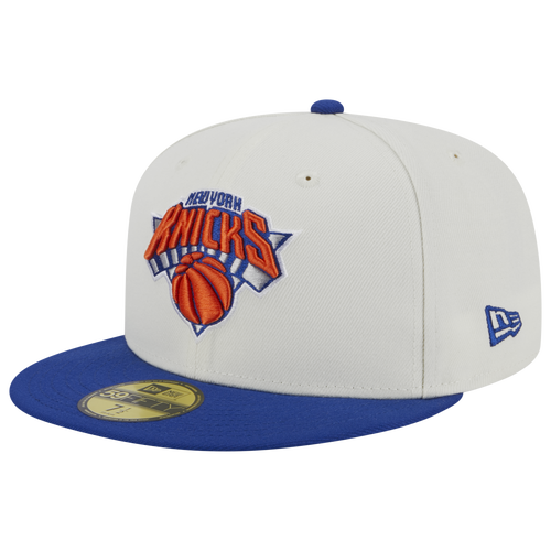 

New Era Mens New Era Knicks 5950 Retro E1 - Mens Beige/Blue Size 7