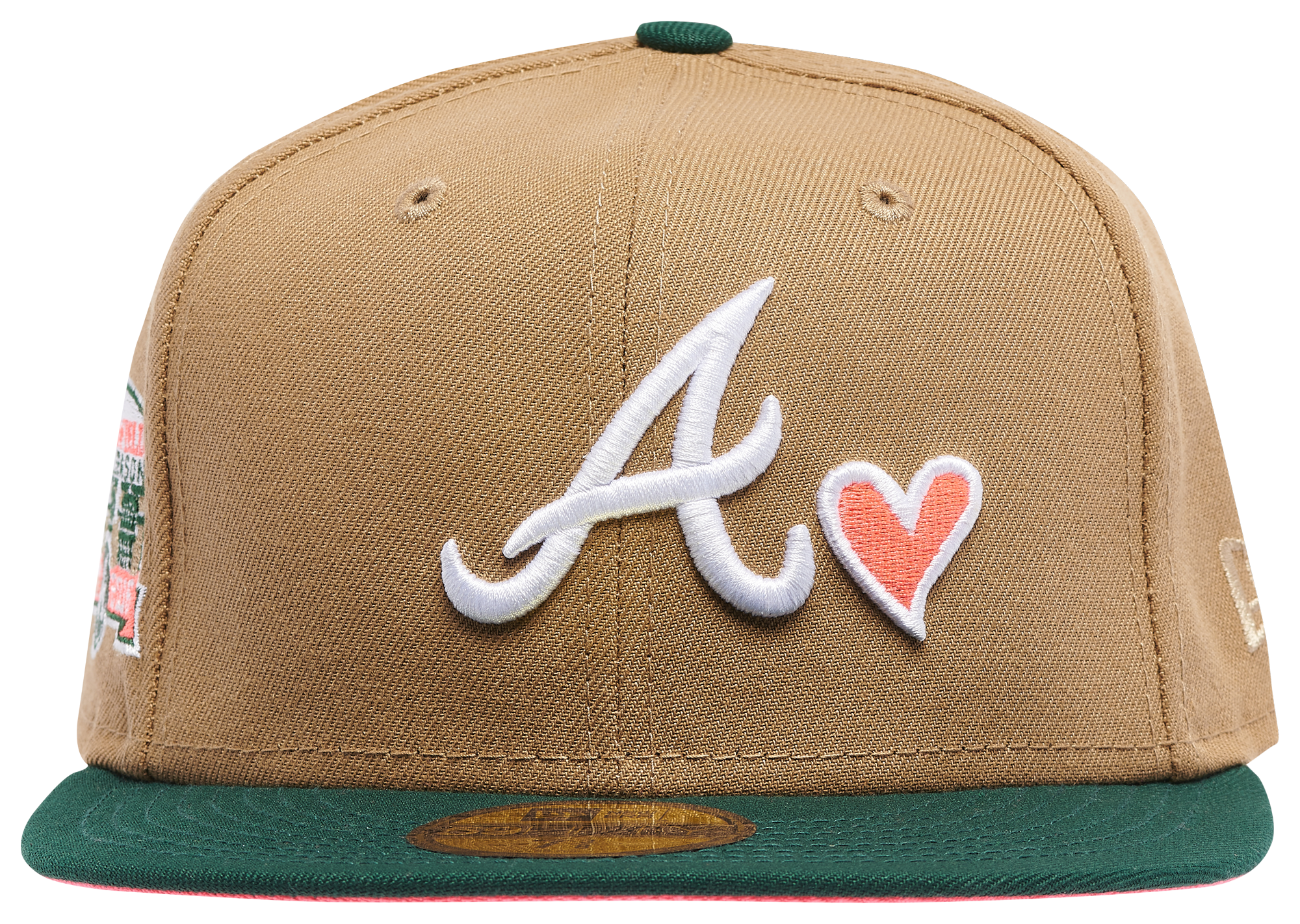 New Era Braves World Series SP Hearts Fitted Cap