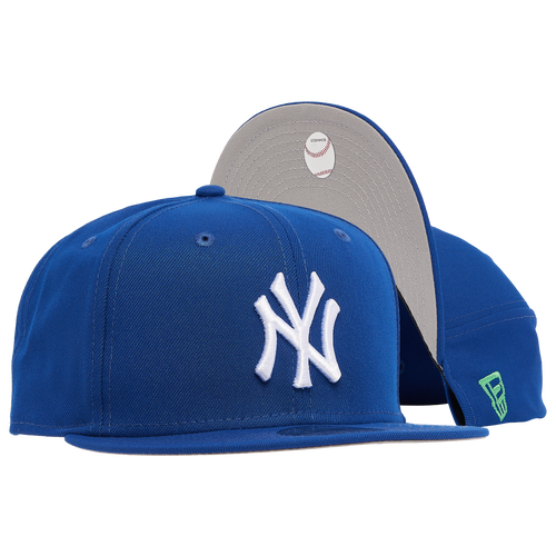 

New Era Mens New York Yankees New Era Yankees Repreve Snapback - Mens Royal/White Size One Size