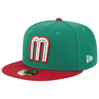 Mexico Sky Blue Red Two Tone WBC Gray UV New Era 59FIFTY Fitted Hat