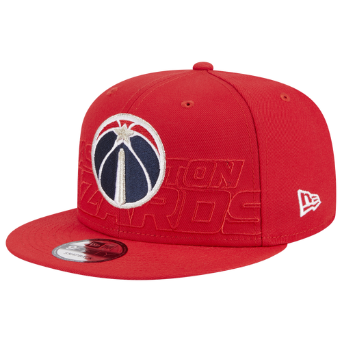 

New Era Mens Washington Wizards New Era Wizards NBA Draft 23 Snapback - Mens Red/Navy Size One Size