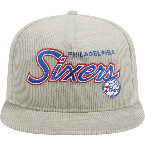 New Era 76ers Golfer Cord Snapback Cap Champs Sports