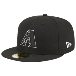 Adult - New Era Diamondbacks 5950 Evergreen SP Fitted Hat - Black/White