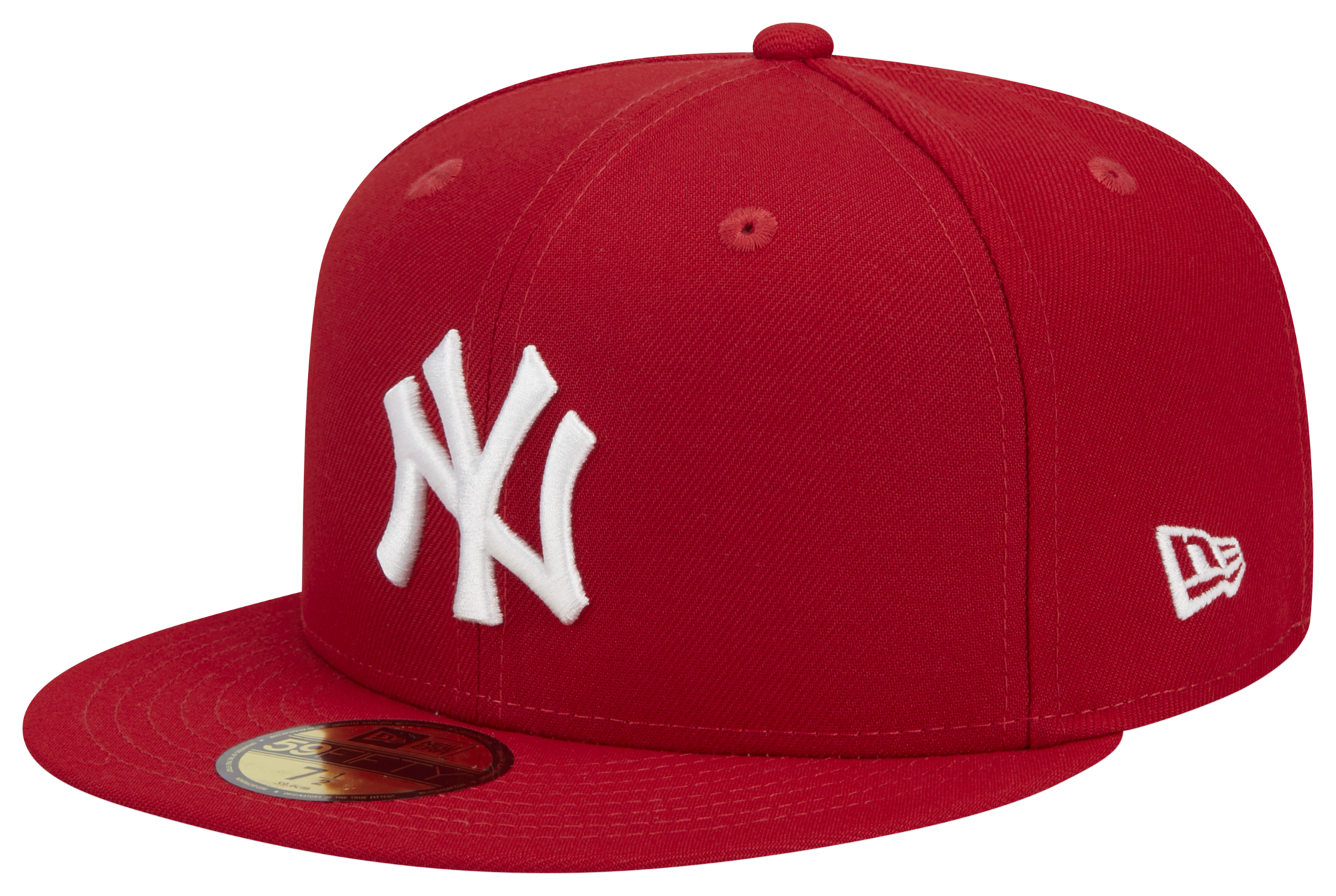 New York Yankees New Era 5950 Fitted Hats (RED) ‚Äì Custom Grey