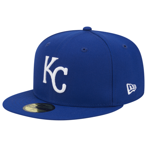 New Era Royals 5950 Evergreen Side Patch Fitted Hat - New Era Blue