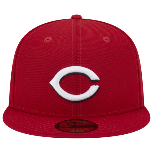 New Era Reds 5950 Evergreen Side Patch Fitted Hat | Foot Locker