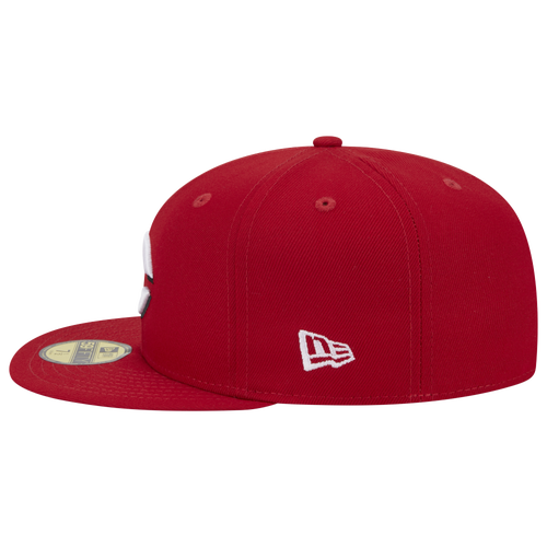 New Era Reds 5950 Evergreen Side Patch Fitted Hat | Foot Locker