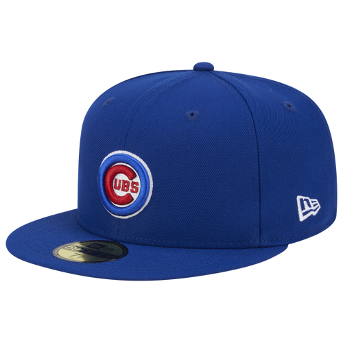 

New Era New Era Chicago Cubs 5950 Evergreen Side Patch Fit - Adult Blue/Red Size 7
