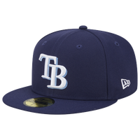 New Era Rays 5950 Evergreen Side Patch Fitted Hat Foot Locker