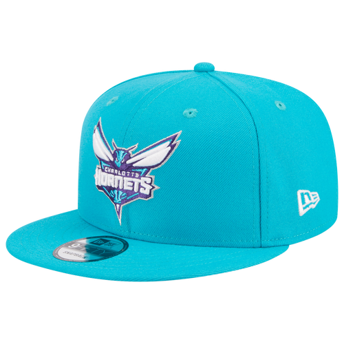 ADULT - New Era Hornets 950 Evergreen Side Patch Hat - Teal/Purple