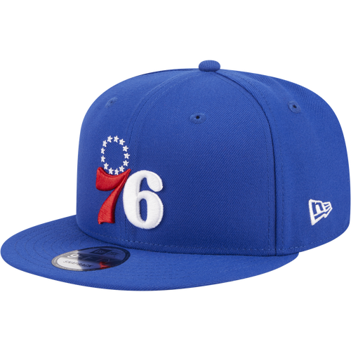 

New Era New Era 76Ers 950 Evergreen Side Patch Hat - Adult Blue/Red Size One Size