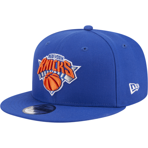 ADULT - New Era Knicks 950 Evergreen Side Patch Hat - Blue/Orange