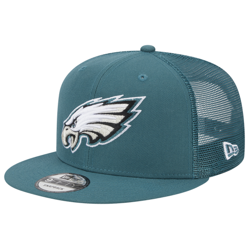 

New Era New Era Eagles 950 Evergreen Trucker Hat - Adult Green/White Size One Size