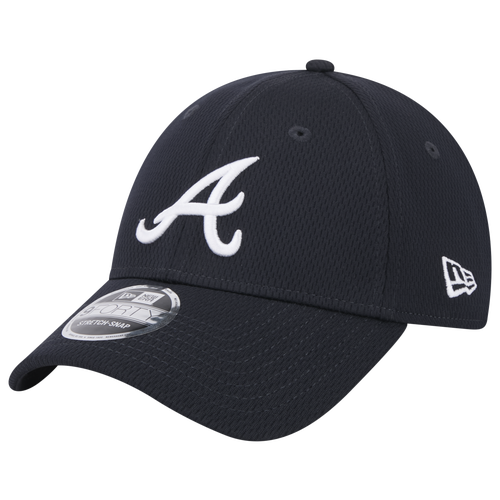 

New Era Mens New Era Braves SS Evergreen OTC Cap - Mens Navy/White Size One Size