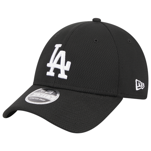 

New Era Mens New Era Dodgers SS Evergreen Cap - Mens Black/White Size One Size