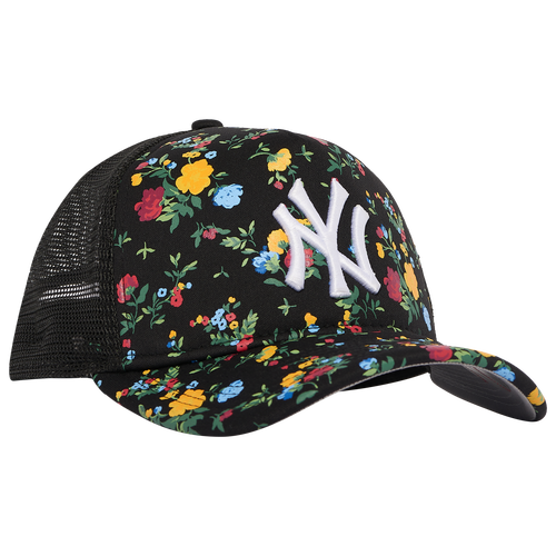 New Era Yankees A Frame Floral Trucker Cap