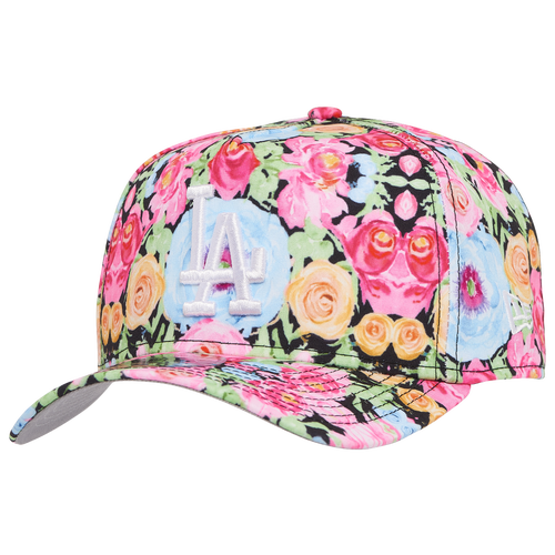 New Era Mens Los Angeles Dodgers  Dodgers A Frame A/o Floral Adjustable Cap In Multi/black