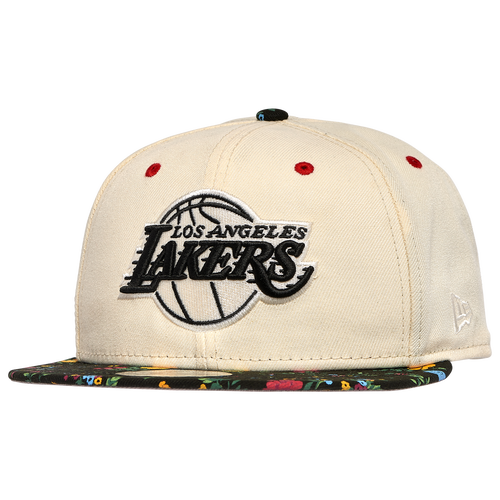 New Era Lakers 2 Tone Floral Brim Snapback Champs Sports